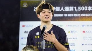 辻直人がBオールスター会見で“替え歌”披露…先輩いじり会場爆笑「竹内兄弟　早く仲よくしろ」