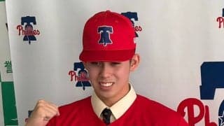 愛知の194センチの大型右腕がフィリーズとのマイナー契約を正式発表！今後はドミニカ開催のキャンプに参加