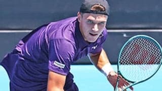  無敗の強敵破り全豪OP前哨戦V 