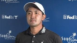 金谷拓実「明日からも自分らしいプレーを」　首位と1打差で決勝ラウンドへ