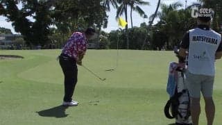 【動画】金谷拓実が連日のイーグル奪取で首位と1打差　松山英樹は終盤のチップインバーディで粘りの予選通過【ソニーオープンインハワイ2日目】