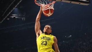 須藤タイレル拓がBリーグダンクコンテスト優勝…身長184cmのルーキー、前回王者ら上回る