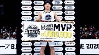 地元・長崎開催でMVP受賞の田中大貴…「長崎出身ということを誇りに思う」