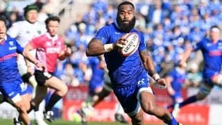 【ハイライト動画あり】ブルーレヴズ、7トライで今季本拠地初勝利。粘るダイナボアーズを突き放す。