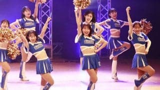 “美女チア”との共演に「カワイイ大渋滞」　人気マスコット降臨にSNS歓喜「ヤバかった」