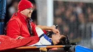 南野拓実に続き、久保建英も…バルサ戦での筋肉系負傷で長期離脱の可能性が浮上　森保ジャパンに暗雲「最悪の出来事だ」