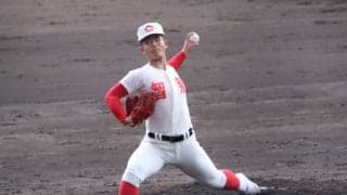 奈良大会の奪三振率15.00の智弁学園・杉本、プロ注目の最速147キロ左腕は今年の主役【高校野球界の逸材】
