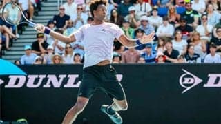  モンフィス 逆転負けで全豪OPに別れ 