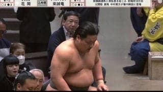 “イケメンオールバック”力士が巨体の対戦相手をぶん回した！驚異のパワーに拍手喝采「豪快」「ぶん投げた」