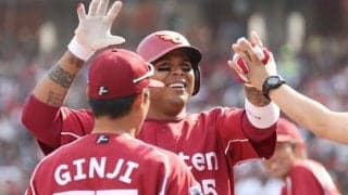 日本の朝に届いた“吉報”…「やったねA.J」楽天初の日本一に貢献した男が米野球殿堂入り「本当におめでとう」