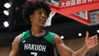 白鷗大3年の境アリームが三河の練習に参加…インカレ優勝に貢献したビッグマン