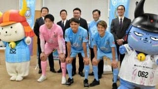 「次はJ2めざす」レイラック滋賀が昇格を報告　ハトスタの彦根市で