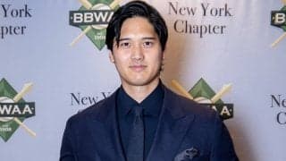 大谷翔平を“形容”するたった3文字　英語スピーチから100分…ド軍公式が添えた最新ショット