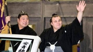 新大関の安青錦が2場所連続優勝、綱とり挑戦へ　大相撲初場所千秋楽