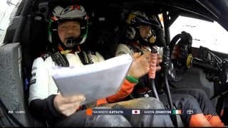 助手席から「サイドブレーキ引いているんです！」世界ラリーで驚きの“曲芸” 日本人の相棒が見せた凄技に脚光