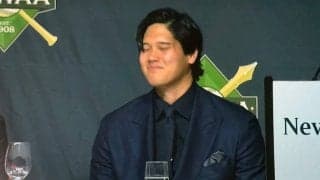 大谷翔平が「ニヤっと…」　視線の先にいた“相棒”…垣間見えた絆「やっぱり信頼」