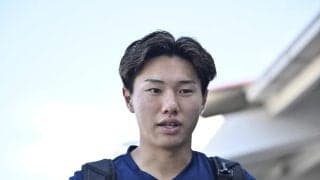 ｢原付きより速そう｣｢もはや新幹線レベル｣23歳三戸舜介が長距離“爆速”カウンター完結の圧巻ゴール！｢さすがに倍速映像だよね？｣8戦5発に｢これマジでW杯あるぞ｣