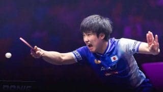 張本智和が5位キープで日本勢トップ、上位は今週も変動なし　TOP100入り日本勢は12選手｜卓球男子世界ランキング（2026年第5週）