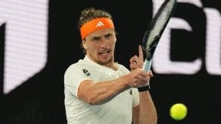 ズベレフ、20歳ティエンを退け3年連続の4強進出！24本のエースで接戦を制し悲願のグランドスラム初Vへ前進[全豪オープン]