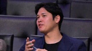 大谷翔平が「川に打ち込んでやるよ」？　怪物同士が対面…笑顔の会話に膨らむ妄想