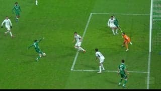 日本代表DF「ごっつぁんアシスト」が幻に…「めちゃくちゃいい攻撃関与だったのに」VAR→オフサイド取り消しでファン落胆