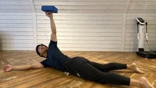 肩こり解消！アスレティックトレーナーによる「肩のストレッチ＆トレーニング」⑤
