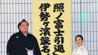 元照ノ富士の引退相撲、主な断髪者リスト　花田虎上氏、白鵬翔氏、北島康介氏、小野伸二氏ら