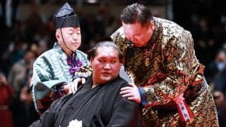 大きな体で話題の伊勢ケ浜親方の長男てむじんくん　また成長し３歳児平均の約２倍の29キロに