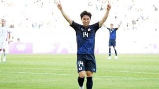 ｢三戸ちゃんのズドーーーーーン!!｣三戸舜介が威力抜群の“GK弾き飛ばし”弾丸シュート！｢覚醒が始まった｣｢日本代表のジョーカーになれる｣ 直近9戦7発の暴れっぷり