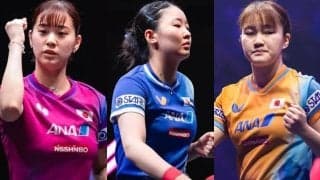 張本美和、大藤沙月、長﨑美柚ら参戦に公式熱視線「タイトル争いは熾烈」　昨年2冠の“新女王”はダブルスでも優勝争いへ【WTTスターコンテンダー・チェンナイ】