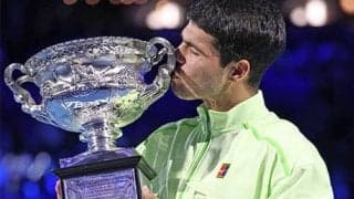  ナダルの前で全豪OP初V「大きな名誉」 