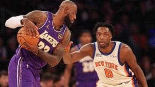 レイカーズがニックスに敗戦…ドンチッチが30得点15リバウンド、八村塁は11得点