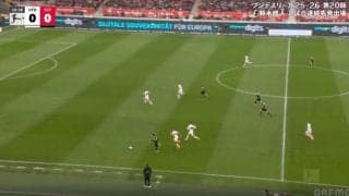 「どんだけドリブルするん？」鈴木唯人、目を疑う“まさかの光景”「速すぎ！」70メートル縦断“超高速キャリー”にスタジアム騒然「代表復帰確定」