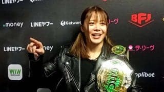 【ノア】GHC女子王者・岩谷麻優降臨、愚零闘咲夜に「来週ベルトをかけて戦いましょう」