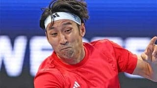  内山靖崇 19歳に競り勝ち8強 