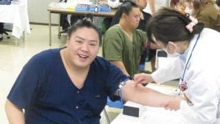 健康診断で珍場面続出！32歳一山本が初の大台190センチ　看護師に「次回は指名」発言力士も