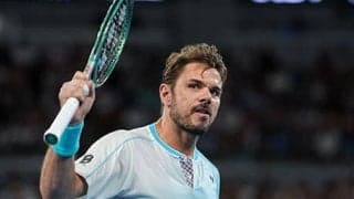  40歳ワウリンカ初戦突破「嬉しい」 