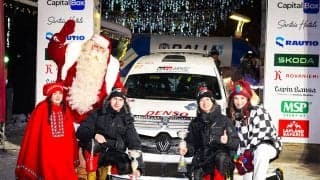 TGR WRCチャレンジプログラム4期生の柳杭田貫太がラップランドラリーでクラス優勝