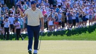 今季1勝のゴッターアップが暫定首位　名物ホールでバーディ「年に一度の特別な雰囲気」