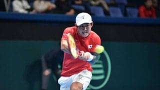 西岡良仁が最終戦で奮闘も逆転負けを喫す　日本はオーストリアに2勝3敗で敗れる[デビスカップ・ファイナル予選]