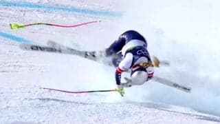 「復帰劇の過酷な結末…」41歳ボンの強行出場が悲劇に　スタート直後に転倒、ヘリ搬送「競技の非情さを改めて印象づけた」【冬季五輪】