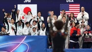 米国とわずか1ポイント差…日本、フィギュア団体で堂々の銀メダル　男子フリーで佐藤駿が完ぺきな演技…194.86点で自己ベスト【冬季五輪】