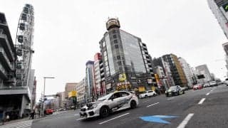 「RALLY三河湾2026」開催に向けて、名古屋市中心部をラリーカーがパレード