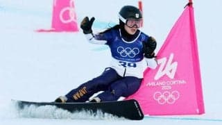 スノボ竹内智香、ラストランは22位　予選敗退に終わるも充実感