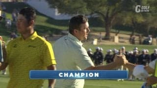 【動画】ゴッターアップがプレーオフで松山英樹を下し逆転で今季2勝目【WMフェニックスオープン4日目】