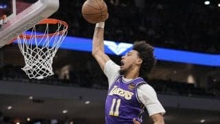 レイカーズのビッグマン、ジャクソン・ヘイズら4選手がスラムダンクコンテストへ参戦