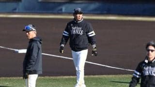 鷹キャンプに大物政治家「来ていたんですね」　元知事が“訪問”…突如報告にネット注目