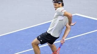  背面スーパーショット炸裂 