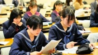 球場アナウンスは「元気に明るく」　甲子園放送員が石川の高校生指導