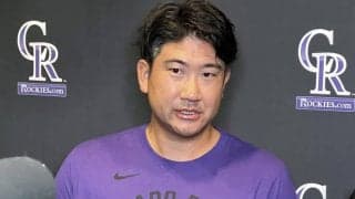菅野智之が爆笑会見「オレンジ以外もいい」　ロッキーズで始動、侍Jへ「結果を」